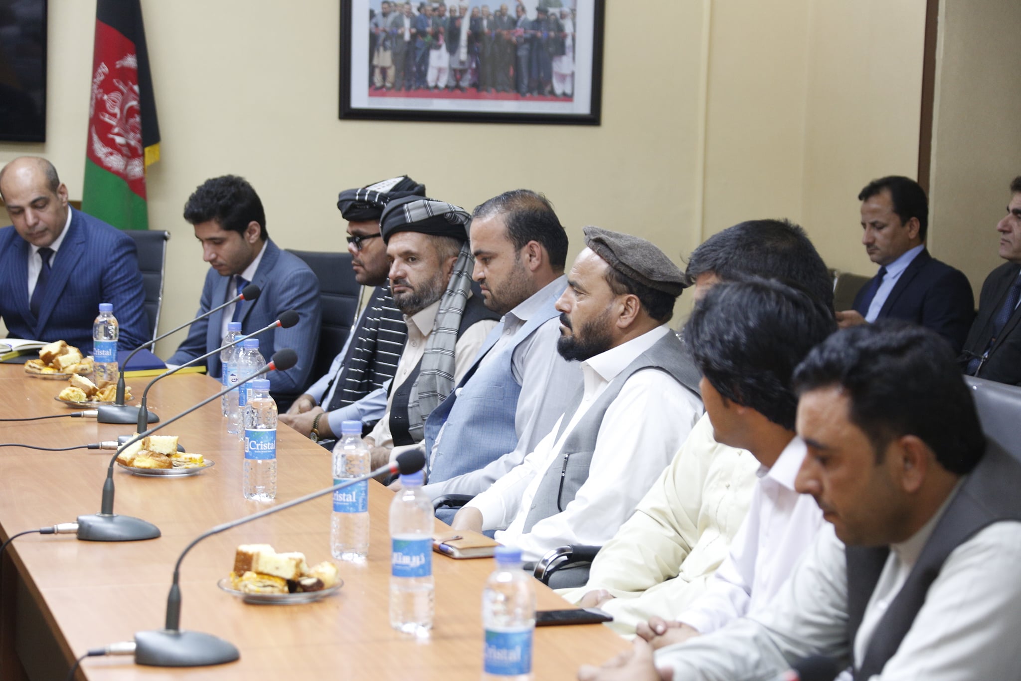 د خوست ولایت د سماوات بڼ صنعتي پارک ټولنیزې ستونزې وڅېړل شوې.