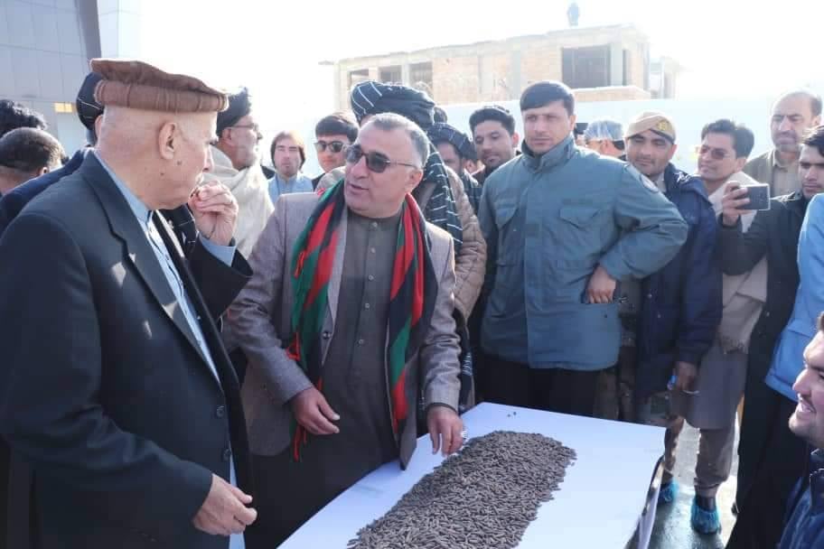 The President inaugurated the Rahim Gardizi Group’s Pine-Nut Processing Plant