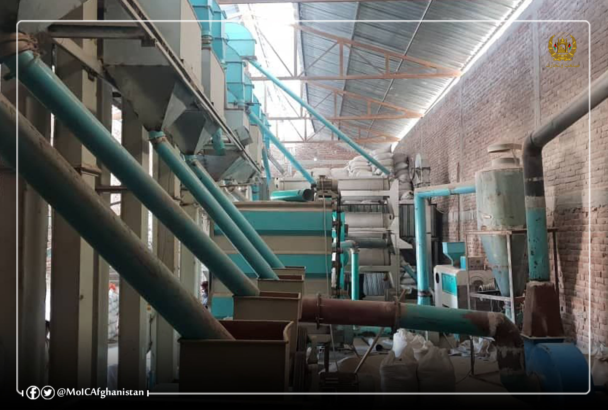په لغمان کې دوريجو دبسته بندۍ او پروسس لومړنۍ فابريکې فعاليت