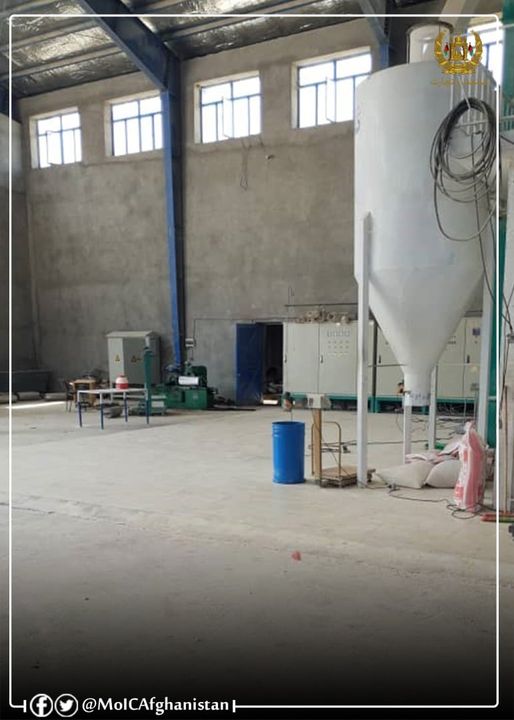 Investment increment in a flour Plant in Kandahar province