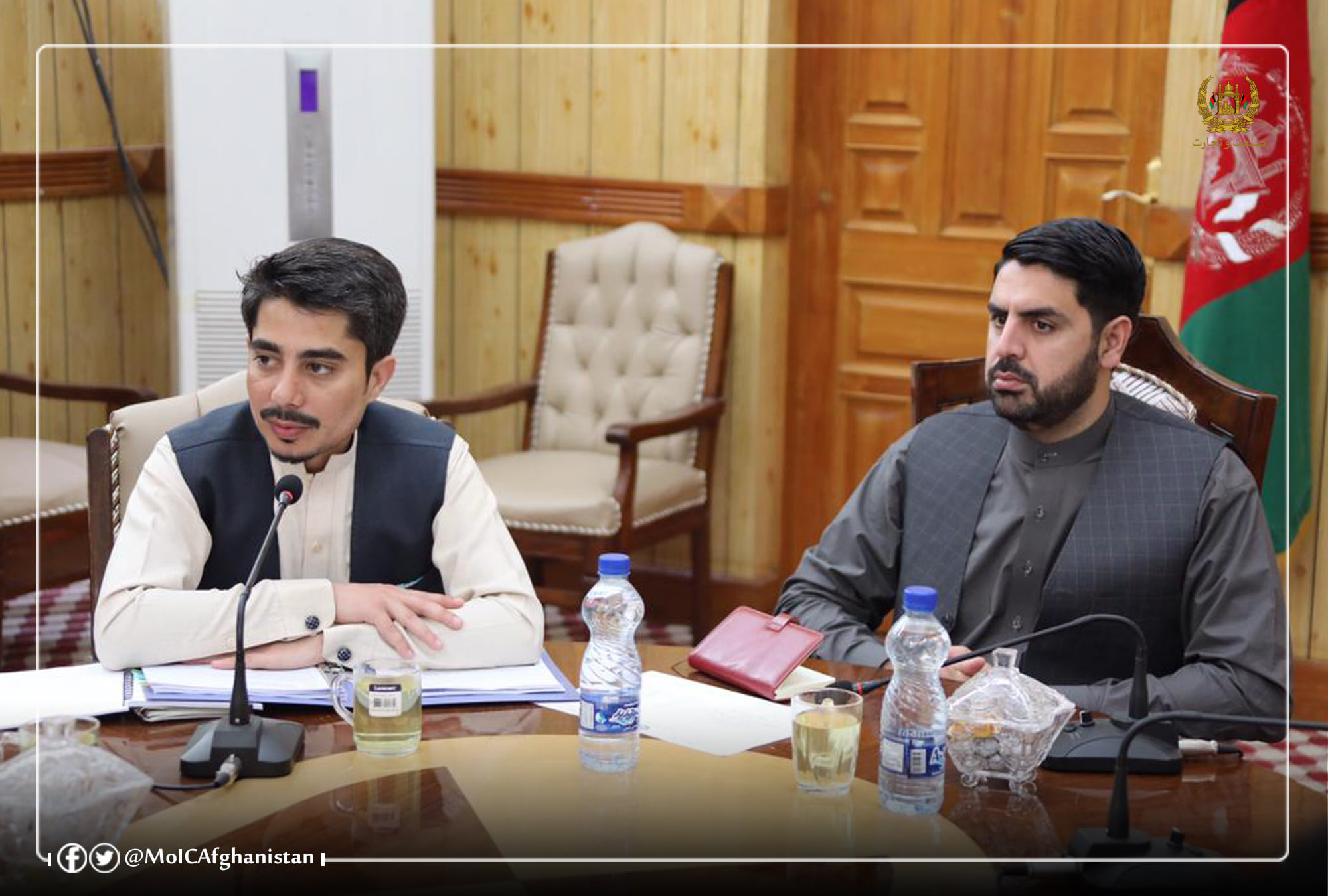 Deputy Minister of Industry and Commerce Meets with Kandahar Province Traders