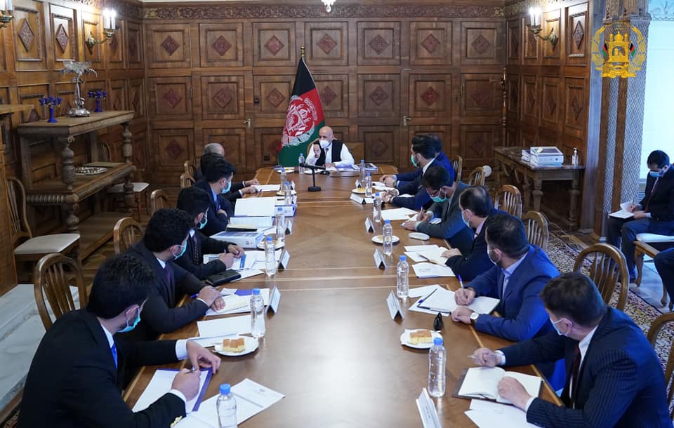 د صنعت او سوداګرۍ وزارت رهبري سره د جمهوررئیس ناسته