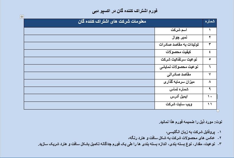 The Ministry of Industry and Commerce Announcement Regarding the Expo 2020, Dubai