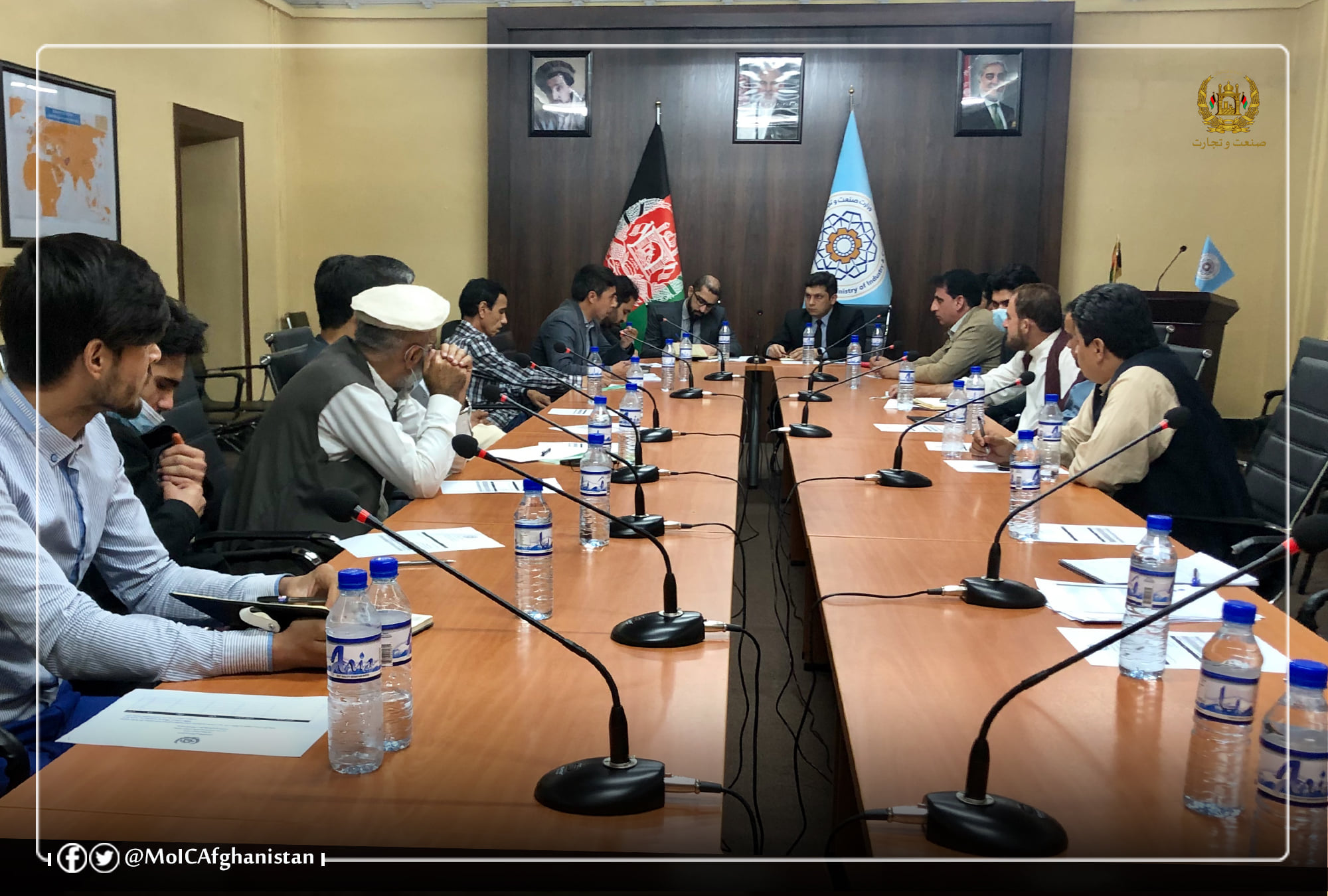 د(پستې او الو بخارا)  میوو صادراتو ،پروسس او بازارموندنې  غونډه ترسره شوه