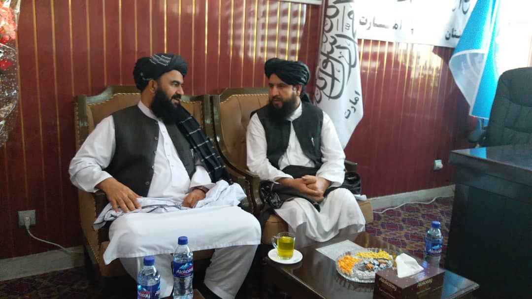 ښاغلي مولوی قدرت الله جمال د پکتیا ولایت له والي سره لیدنه وګړه