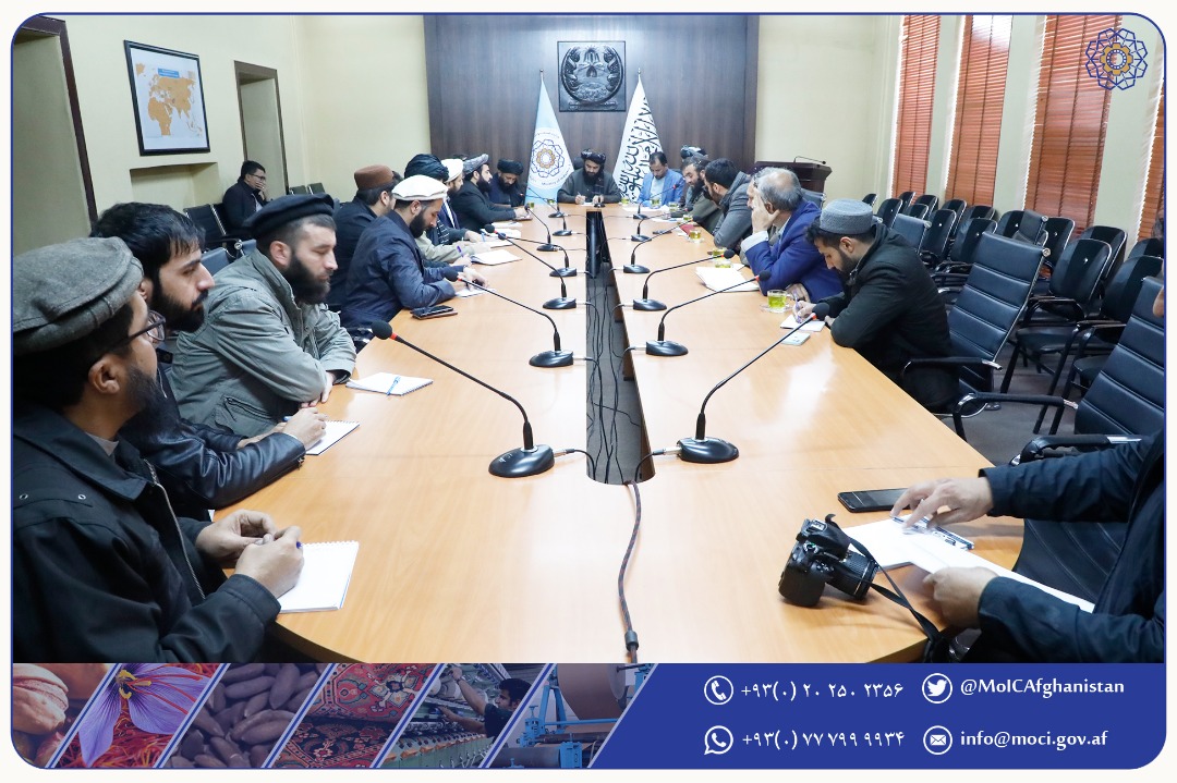 د اوسپنې د ویلې کولو سکتور مسوؤلینو سره د مولوی جمال لیدنه