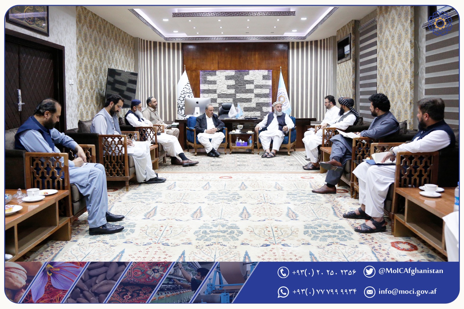 بحث پیرامون توسعه روابط تجارتی و ترانزیتی