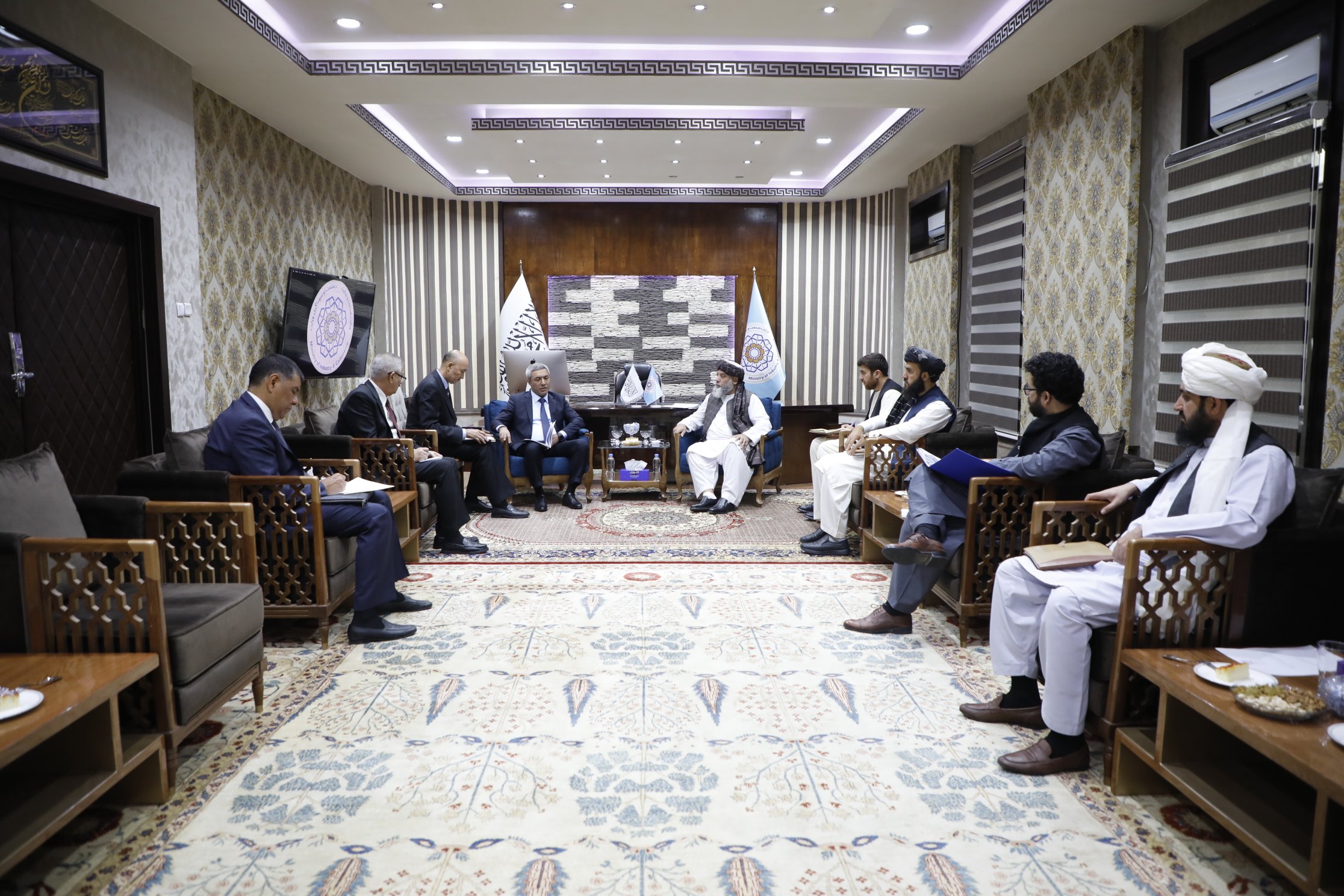 ملاقات با هیئت اوزبیکستان