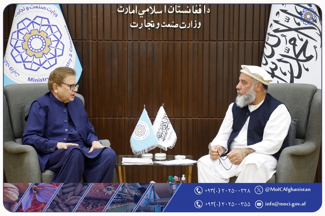 Acting Minister of Industry and Commerce Meets with Pakistan’s Special Representative