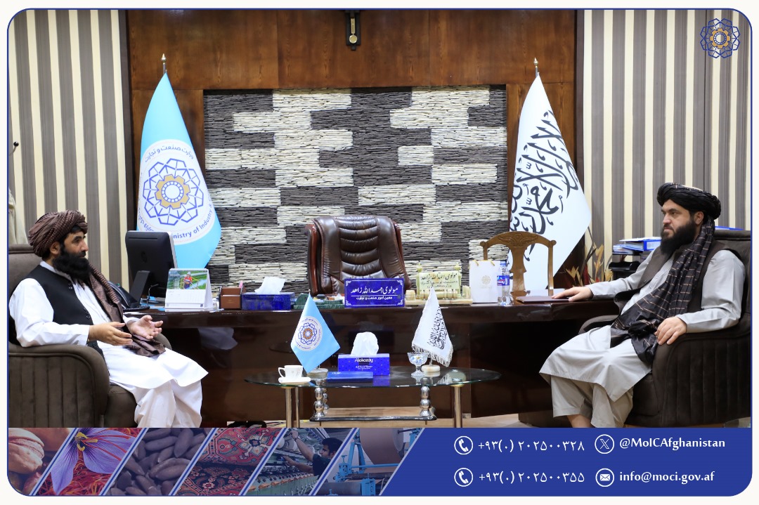 تفاهمنامه همکاری میان وزارت صنعت وتجارت و اداره ملی احصائیه و معلومات امضا شد