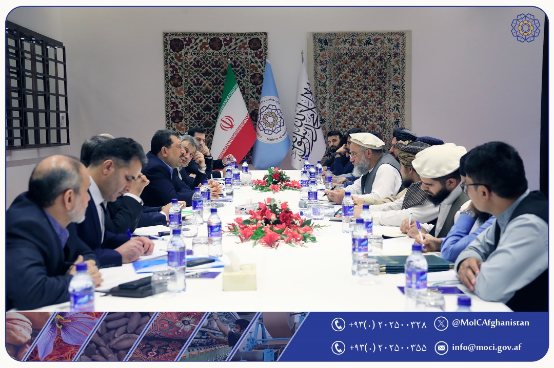 نشست اقتصادی و تجارتی میان افغانستان و ایران برگزار شد