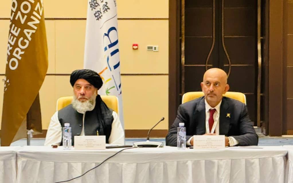 حضور فعال وزیر صنعت و تجارت امارت اسلامی در نشست وزیران کانگرس بین‌المللی سازمان جهانی زون‌های آزاد