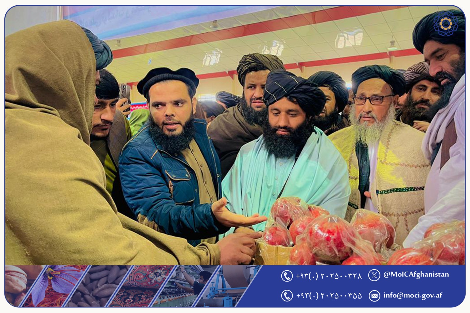 افتتاح نمایشگاه محصولات و تولیدات داخلی در ولایت ارزگان